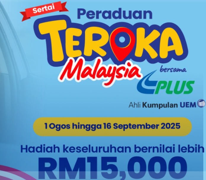 Peraduan TikTok #TerokaMalaysiaBersamaPLUS: Menang Hadiah Lumayan dan Tambah Simpanan Anda!